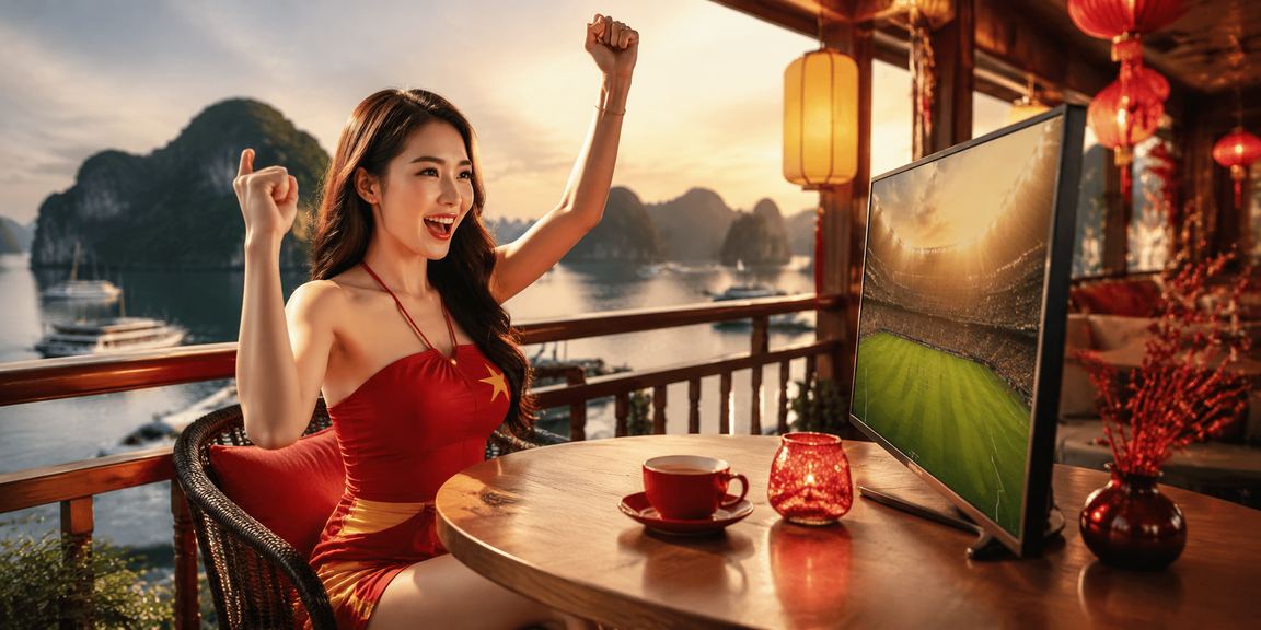 Người chơi esports tại Hạ Long xem kèo và nhâm nhi cà phê buổi sáng